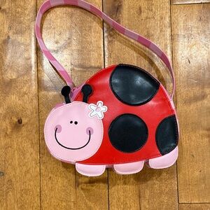 Stephen Joseph Ladybug Kids Shoulder Bag - Red and  Pink NWOT